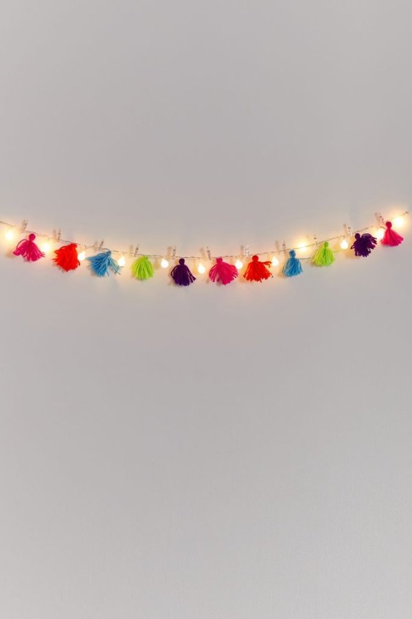 Tassel Photo Clip LED String Lights