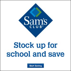 Stock up for School and Save @ Sam's Club