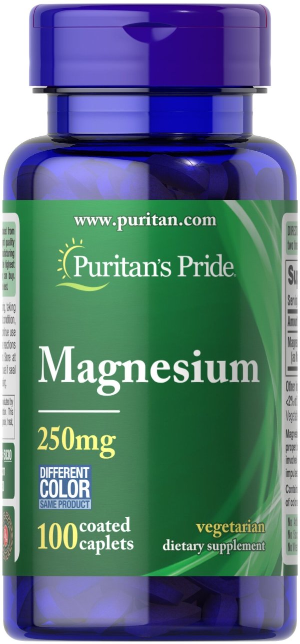 Magnesium 250 mg 100 Tablets | Top Sellers