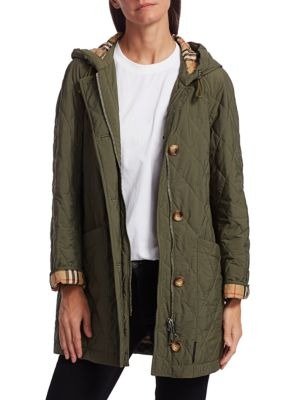 - Roxwell Long Quilted Jacket