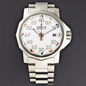 CORUM Admiral's Cup Automatic White Dial Men's Watch No. A082/03374