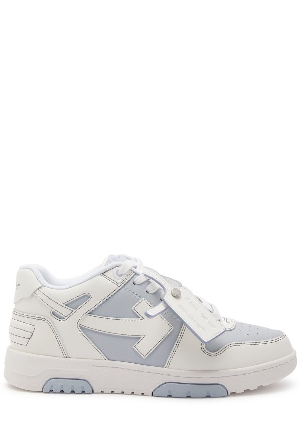 New Season Out Of Office panelled leather sneakers
