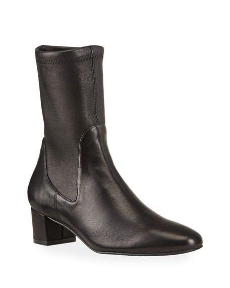 Ernestine Leather Booties