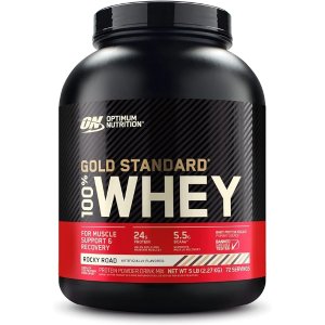 Optimum NutritionOptimum Nutrition Gold Standard 100% Whey Protein Powder, Rocky Road, 5 Pound