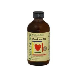 Cod Liver Oil, Natural Strawberry Flavor