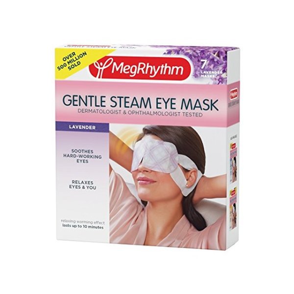 Lavender Gentle Steam Eye Mask, 7 Count