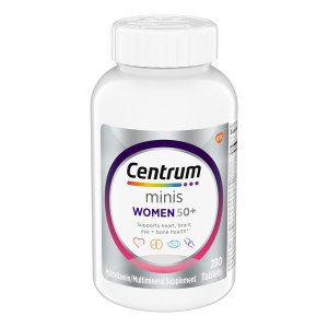Centrum Minis Silver Women's Multivitamin for Women 50 Plus, Multimineral Supplement 280 Ct