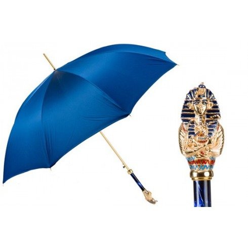 蓝色埃及法老伞