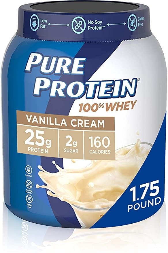 Whey Protein Powder by, Gluten Free, Vanilla Cream, 1.75lbs