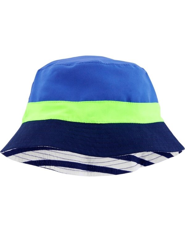 Striped Reversible Sun Hat