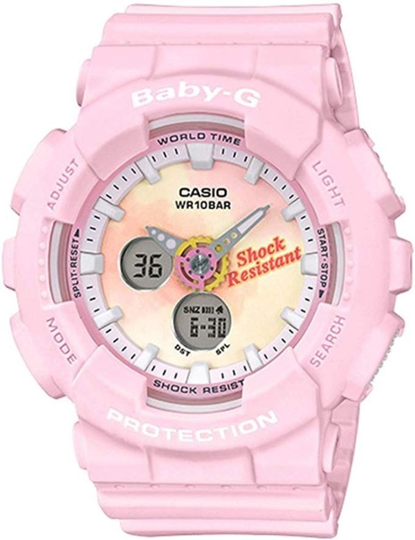 BA120T Baby-G Shock Resistant Digital Watch