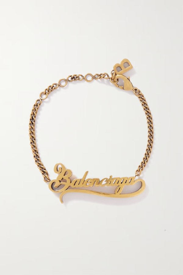 Typo Valentine gold-tone bracelet