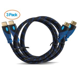 Aurum Ultra Series - Pack of 3 6 FT High Speed HDMI Cable with Ethernet
