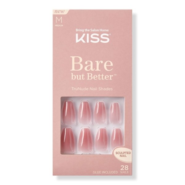 Nude Nude Bare but Better Nails - Kiss | Ulta Beauty