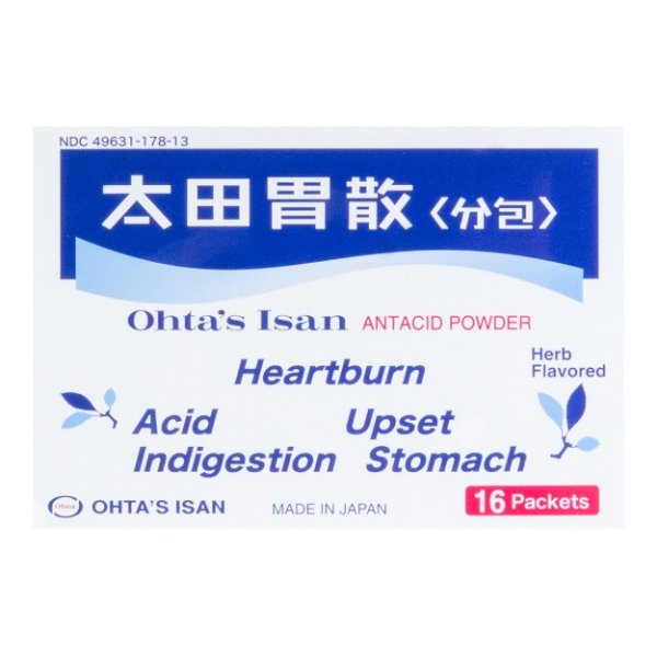 OHTA’S ISAN Antacid Powder 16 packs 20.8g