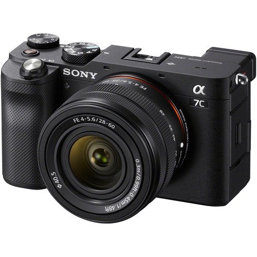 a7C Full Frame Mirrorless Alpha Camera Body with 28-60mm Lens