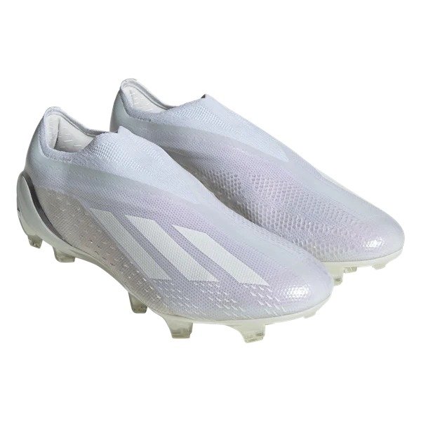 adidas X Speedportal+ FG Firm Ground Soccer Cleats - White/Black | SOCCER.COM