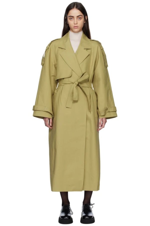 Beige Suzanne Trench Coat