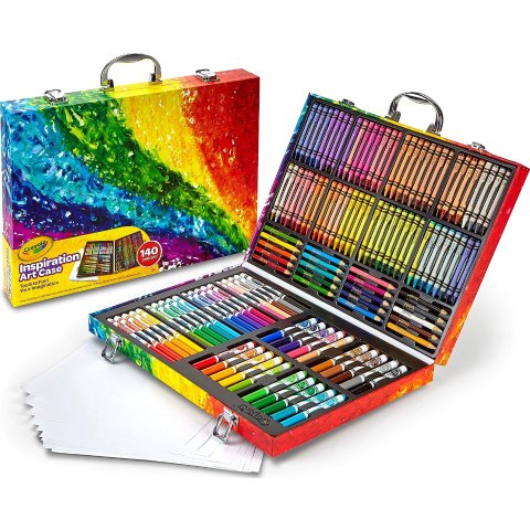 Crayola 灵感艺术画笔套装热卖，140件画笔超大套装