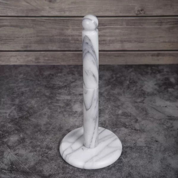 White Marble 12.5" Paper Towel HolderWhite Marble 12.5" Paper Towel HolderRatings & ReviewsQuestions & AnswersShipping & ReturnsMore to Explore