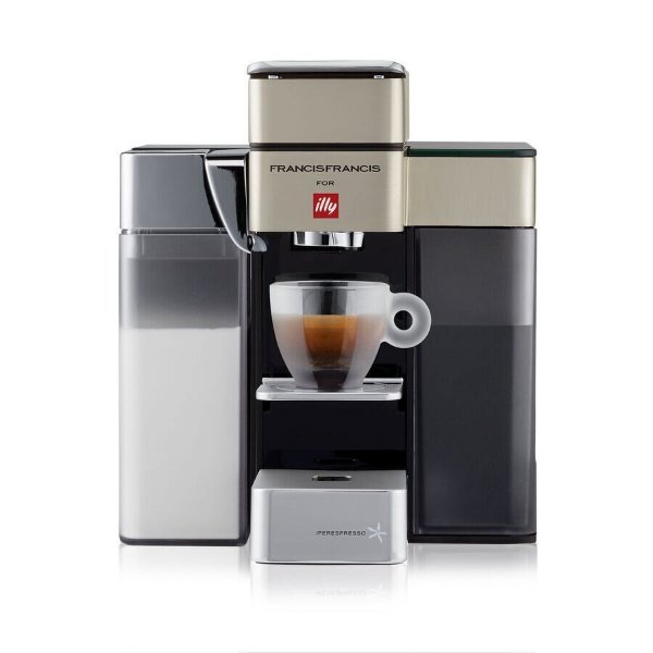 Y5 iperEspresso Milk, Espresso & Coffee Machine - Satin