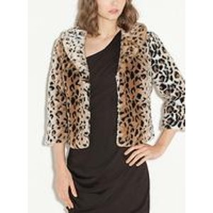 G by GUESS Francine Fur Jacket