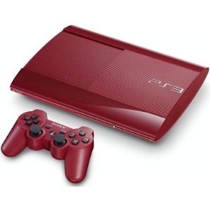 二手索尼PS3 PlayStation 3 500GB God of War战神专用游戏机 - 红色