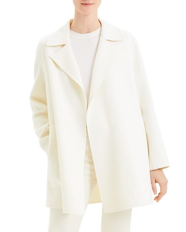 Double-Faced Wool & Cashmere Coat