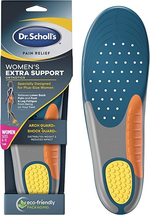 Dr. Scholl's Insoles Extra Support Pain Relief Orthotics Shoe Inserts