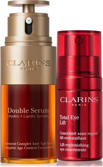 Double Serum & Total Eye Lift Anti-aging Skin Care Set (Limited Edition) $184 Value