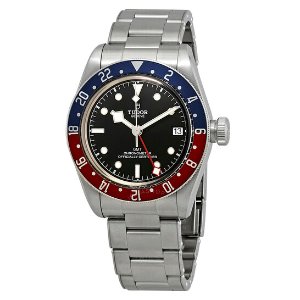 Dealmoon Exclusive: TUDOR Black Bay Automatic Men's GMT Pepsi Bezel Watch