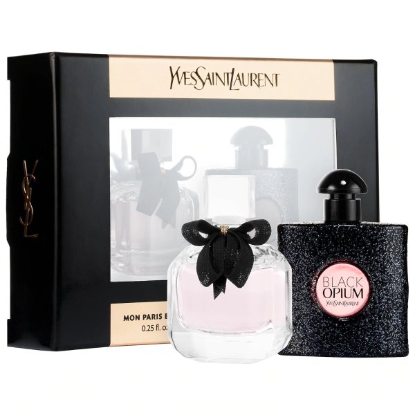 Mini Black Opium & Mon Paris Eau de Parfum Duo