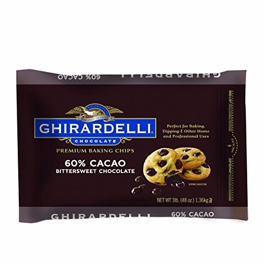 Ghirardelli 60% Cacao Bittersweet 巧克力豆饼干