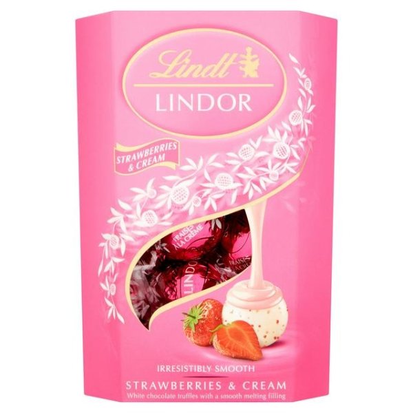 草莓奶油巧克力松露盒200g