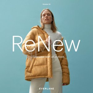 Everlane ReNew 系列开售 来自创始人的环保呼吁