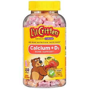 Lil critters维生素D3 软糖 150粒