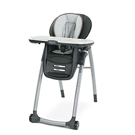 Table2Table Premier Fold 7 in 1 Convertible High Chair, Converts to Dining Booster Seat, Kids Table and More, Tatum, 25.2 lb