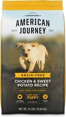 Chicken & Sweet Potato Recipe Grain-Free Large Breed Puppy Dry Dog Food, 24-lb bag - Chewy.com