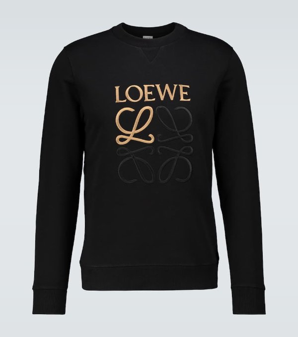 Anagram embroidered sweatshirt
