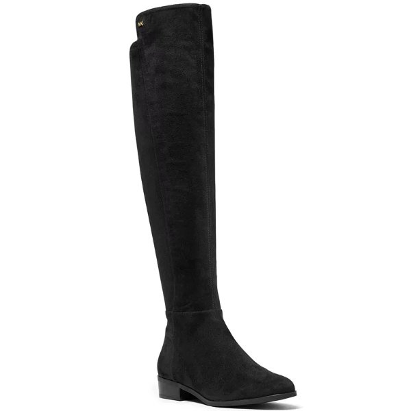 Women's Bromley Suede Flat Tall Riding Boots