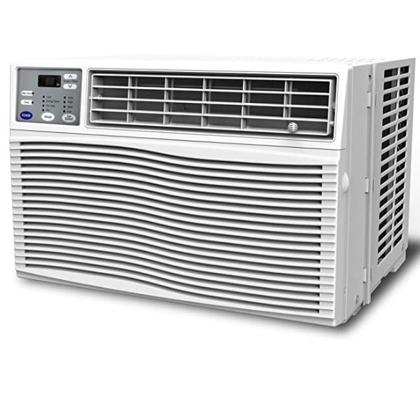 10,000 BTU Window Air Conditioner with Remote Control, 3 in 1 Air Conditioner Window Unit with Cooling, Dehumidifier, Fan functions, Quiet Window AC Unit for Rooms up to 450 Sq.ft.