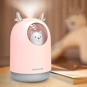 HOPEME Cool Mist Humidifier with Adjustable Mist Mode, 300ml