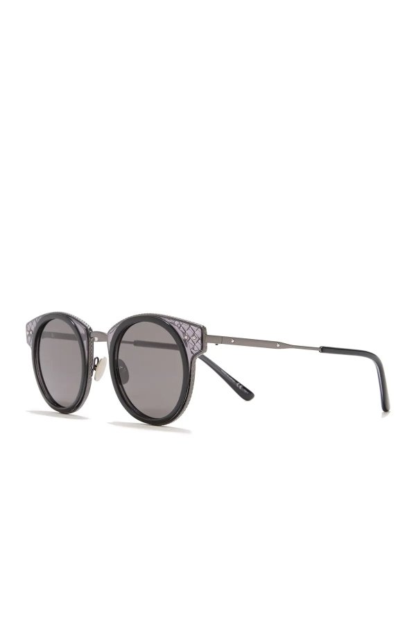 46mm Round Sunglasses