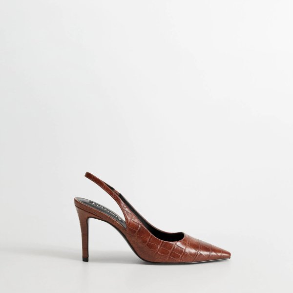 Shoetipcroc-effect-Women|MangoUSA