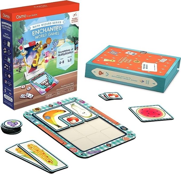- Math Wizard and the Enchanted World Games iPad & Fire Tablet - Ages 6-8/Grades 1 - 2 - Foundations of Multiplication - Curriculum-Inspired - STEM Toy (Base Required) (Amazon Exclusive)