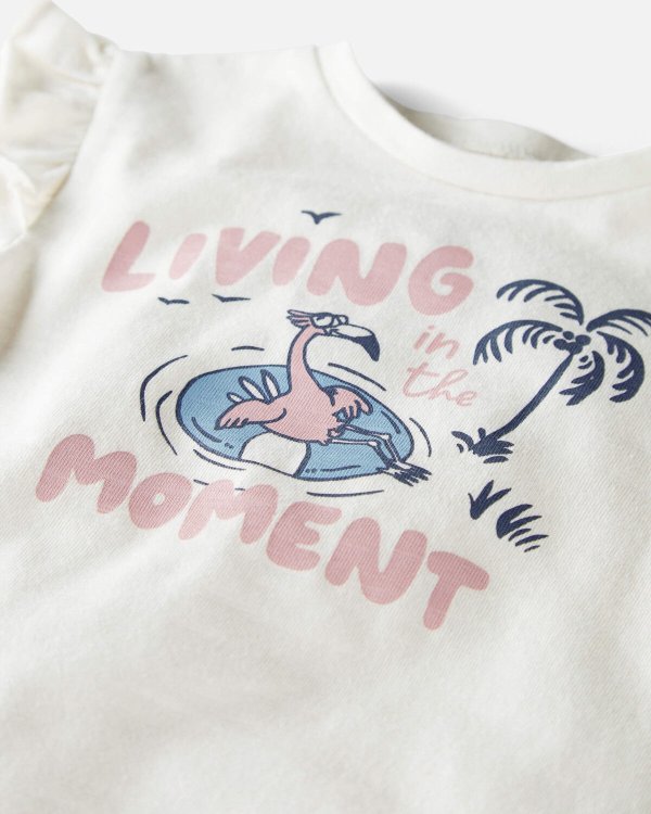Baby 2-Piece Organic Cotton Living in the Moment Set