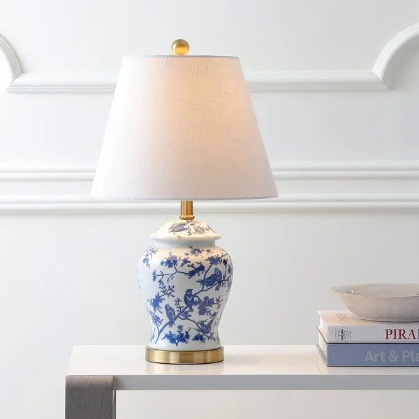 Penelope 22" Chinoiserie LED Table Lamp by JONATHAN Y - 22