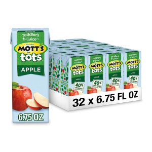 Mott's for Tots Apple, 6.75 fl oz boxes (Pack of 32)