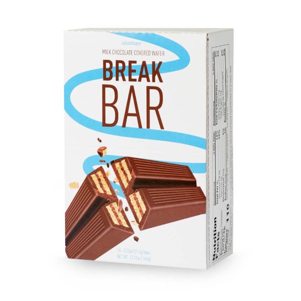 Ideal Break Bar 牛奶巧克力口味 16条装
