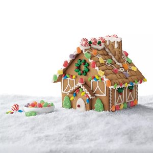 Target.com 姜饼屋制作套装特卖 做一个充满糖果的圣诞节